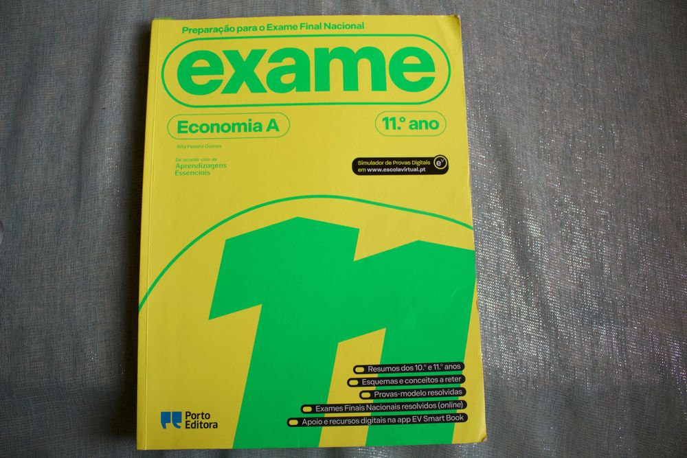 Prepararação para o Exame Nacional de Economia A, Porto Editora