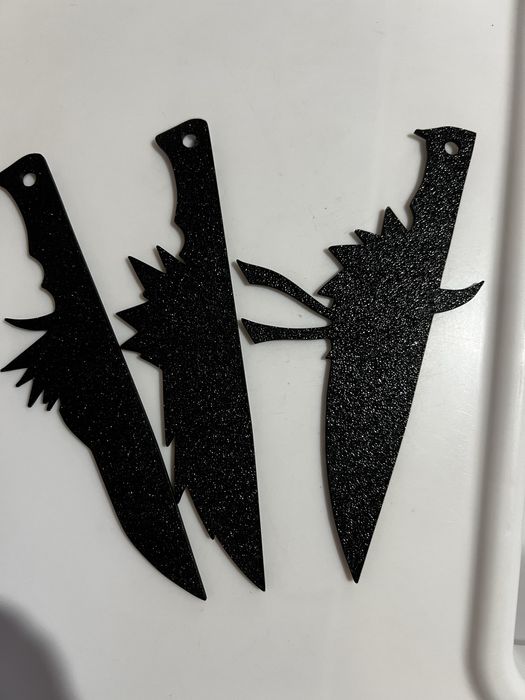 Conjunto de 3 porta chaves do naruto