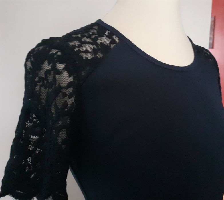 Sukienka granatowa S 36 Polska