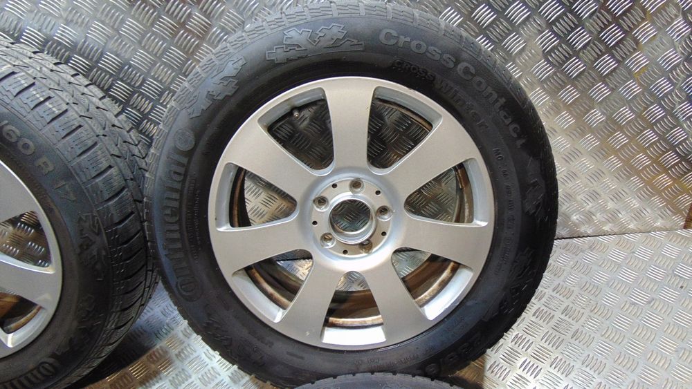 felgi alufelgi opony zimowe mercedes 5x112 a204 crosscontact