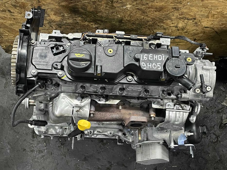 Двигун 1.6 8v eHDI Peugeot, Citroen 9H05, 9H06, 9HR, 9HJ, 9HP, 9HL