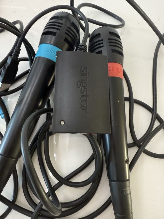 Microfones singstar playstation 2