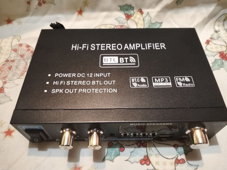 Amplificador De Potência Ak35 Amplificador De Som Bluetooth Mp3 Canal
