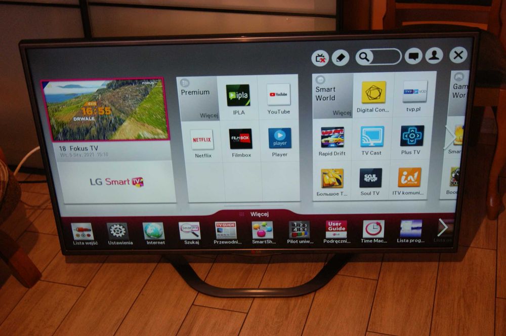 Telewizor 3D LED 55 LG 55LA620S Smart android