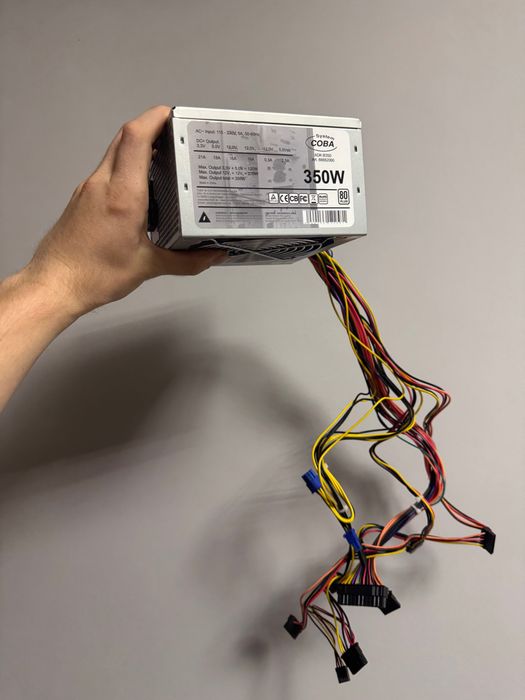 Блок живлення 350W System Coba ADK-B350 8pin gpu 80+