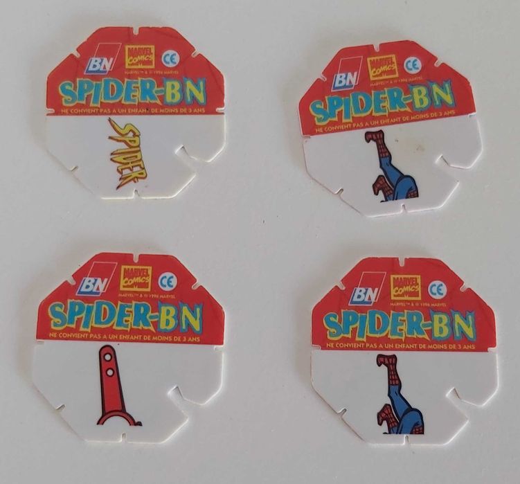 Tazos Matutano Pogs BN Spider-BN Spider Man Marvel Comics (Anos 90)
