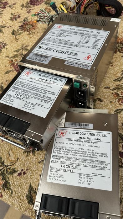 Блок питания ATX.Серверный блок питани. 300-730 W