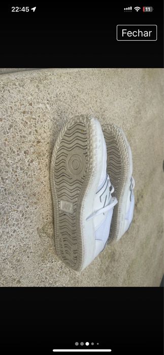 Sapatilhas new balence brancas