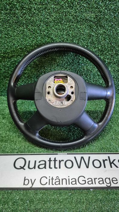 Volante 4 Braços Completo Com Airbag Audi A3 8P A4 B7 A6 C6 Ref. 8P0419091BF ORIGINAL COMO NOVO