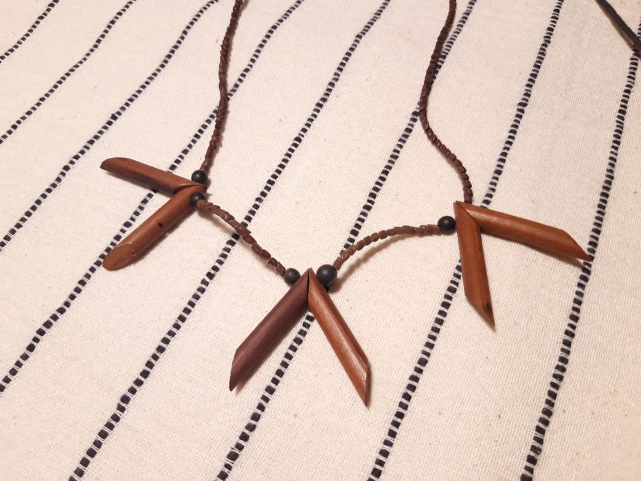 2 colares étnicos para homem ou mulher
