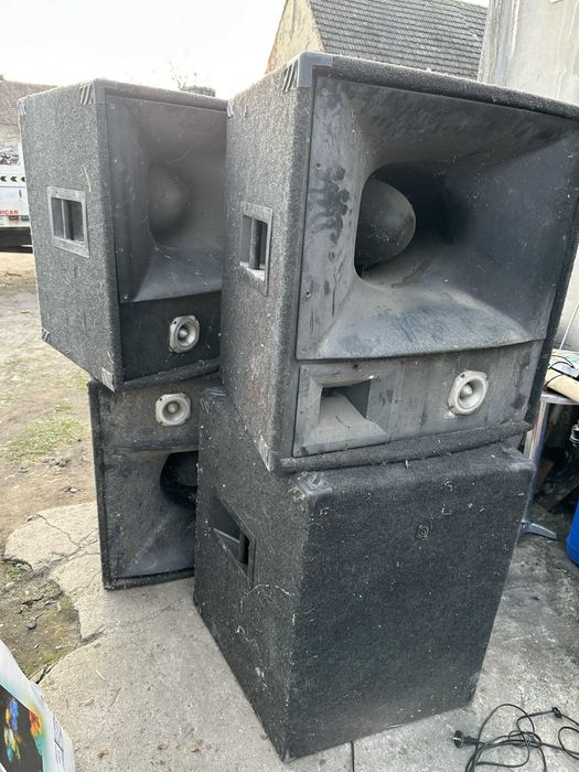 Pol-Audio profesjonalne kolumny nagłośnieniowe 4 sztuki