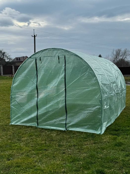 Теплиця з Польші Садовий парник Теплиця ТРЬОХШАРОВА Оцинкована 25мм