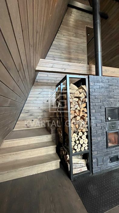 A-Frame у Бучі 116 м² з дизайнерським ремонтом і терасами