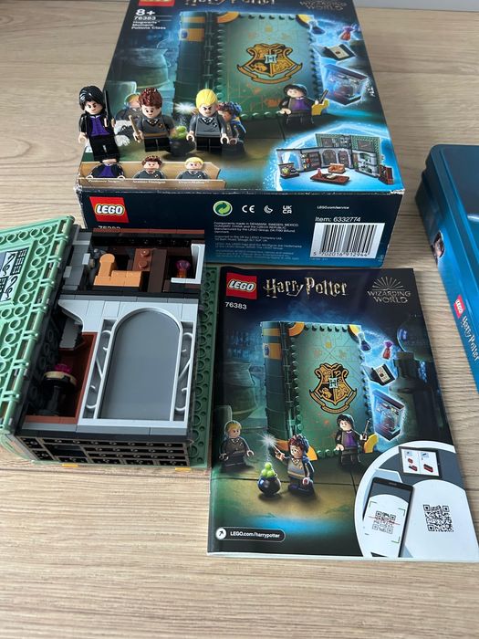 Lego 76383 Harry Poter, puzzle, zestaw książeczek