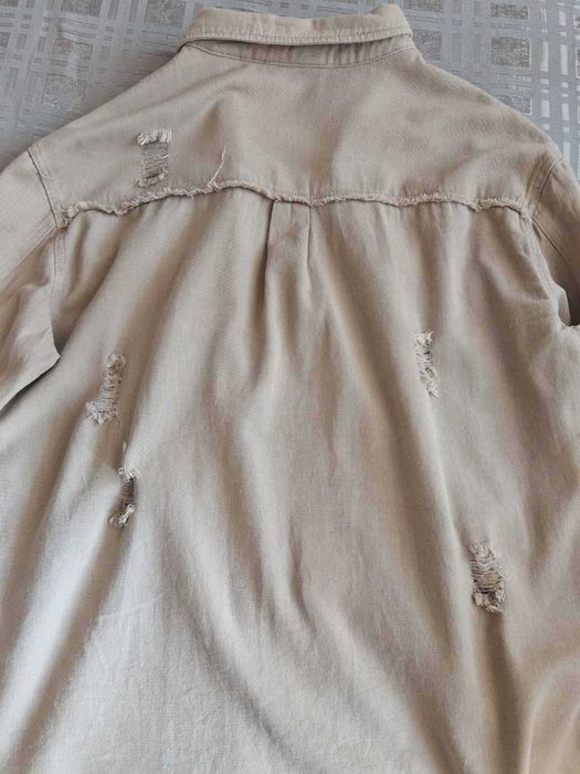 Женская Джинсовая Куртка-рубашка