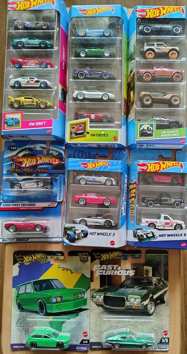 Hot Wheels модельки