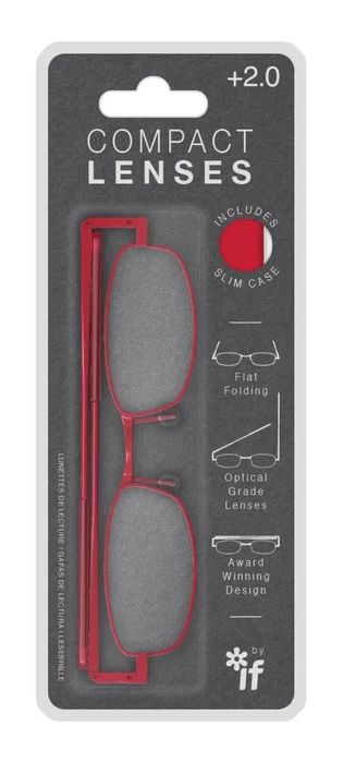 Compact Lenses Okulary +1.5 mix kolorów + etui. Nowy Produkt