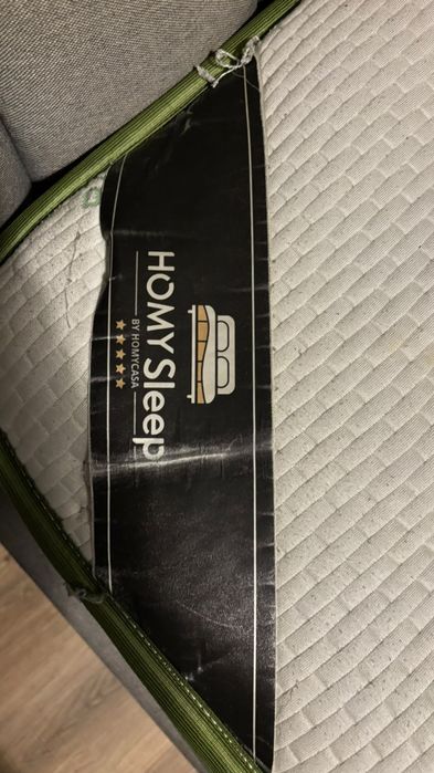 Cama casal com colchão e bau homy casa