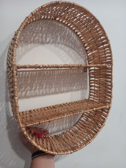 4 Estantes de parede em verga