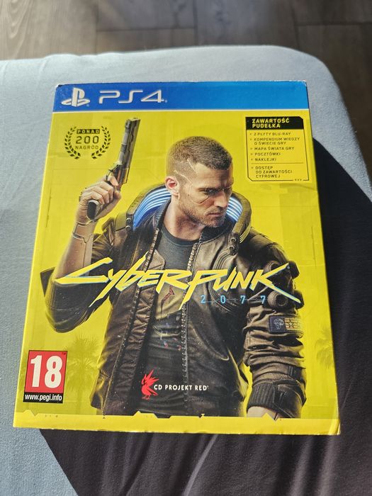 Cyberpunk 2077 ps4/ps5 100prc komplet