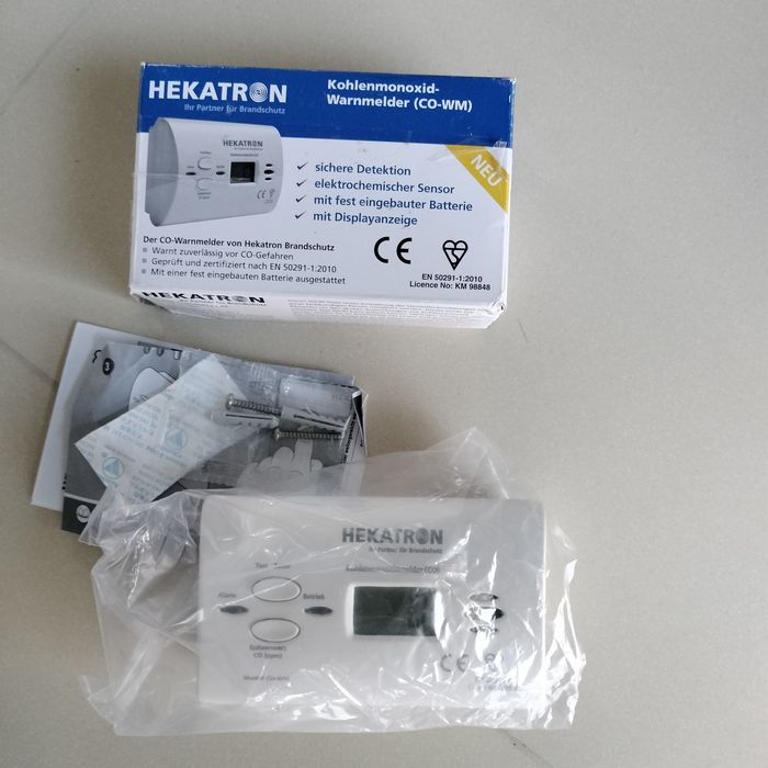 Detektor Tlenku Węgla czadu Hekatron 31630