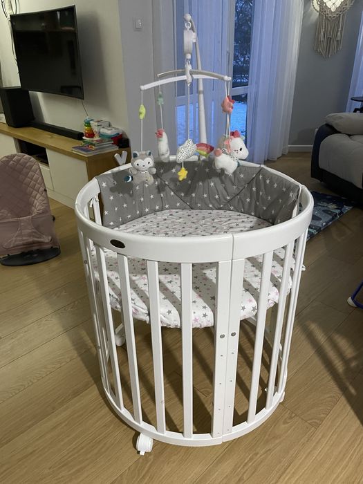 Łóżeczko 7w1 ComfortBaby z dodatkami