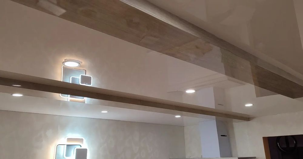 Натяжні стелі натяжные потолки пвх та тканеві, послуги єлектрика