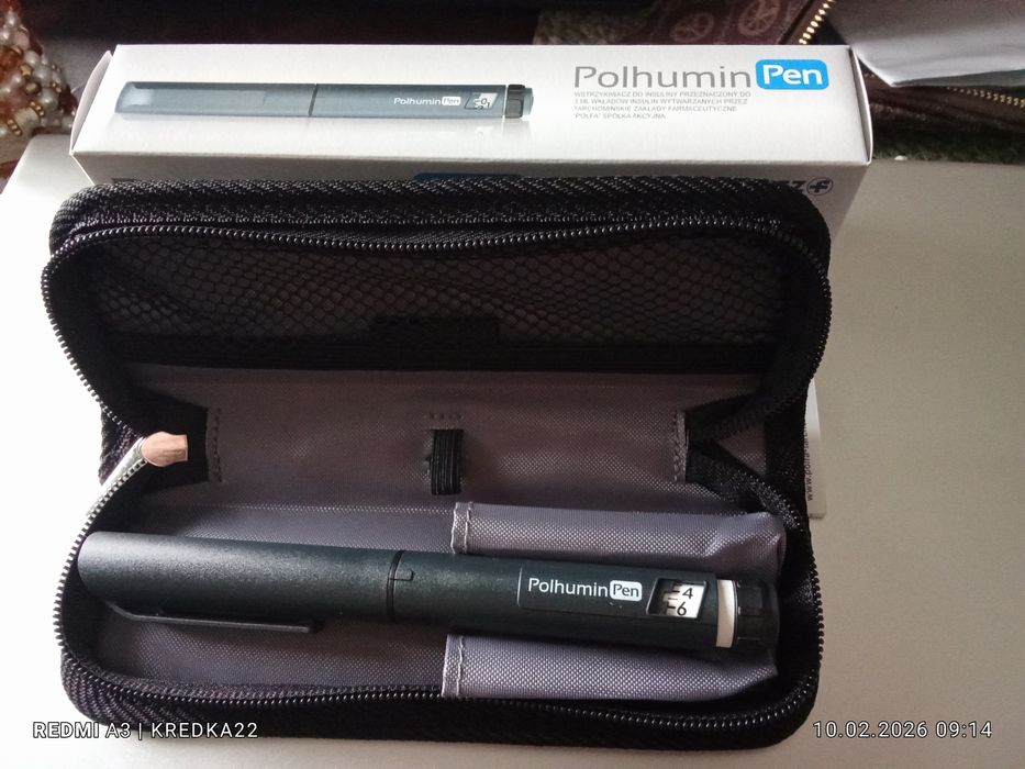 Obniżamy ceny % PolhuminPen - Nowy, Uniwersalny wstrzykiwacz do wszystkich insulin  + GLP1 / Wysyłka Gratis %