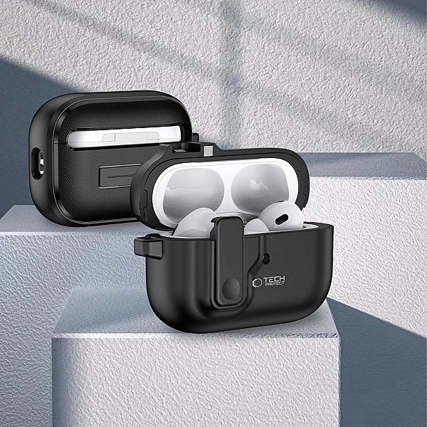 Tech-Protect Slim Hook Apple Airpods Pro 1 / 2 Black