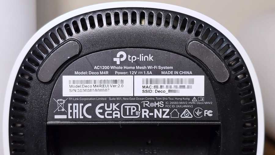 3x TP-Link Deco M4R - Mesh Wi-Fi