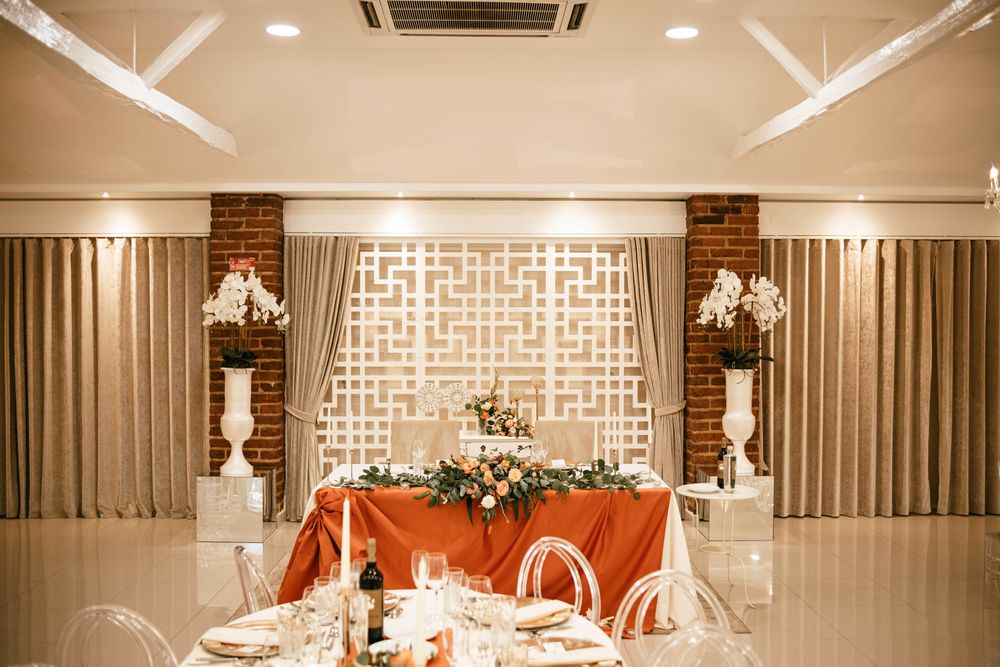 Tecidos em tons terracota – Ideais para casamento (centros de mesa)