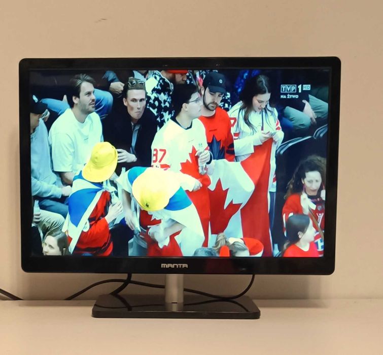 19 Cali Telewizor LED Full HD DVB-T2 HEVC + Kabel HDMI + Upominek +