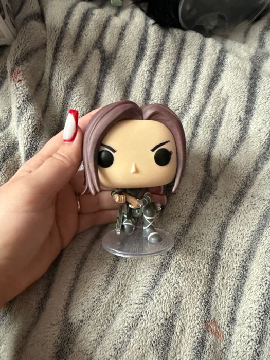 Армін, Мікаса, Леві, Саша фігурки фанко поп по атаці титанів