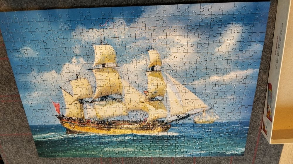 Puzzle 500 statek