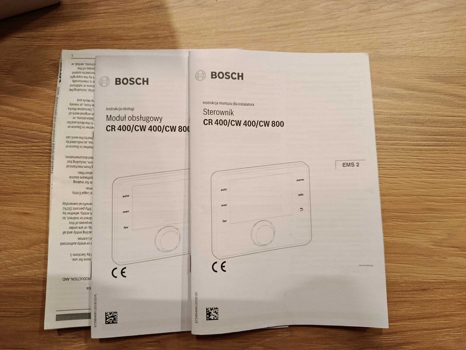 Bosch Junker CW400 Regulator tygodniowy
