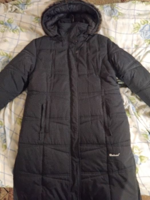 Пальто длинное зимнее