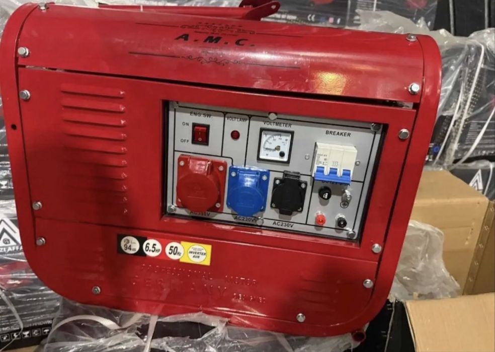 Генератор / Бензиновий генератор A.M.C. HH2800 /2.3кВт / 4 тактний