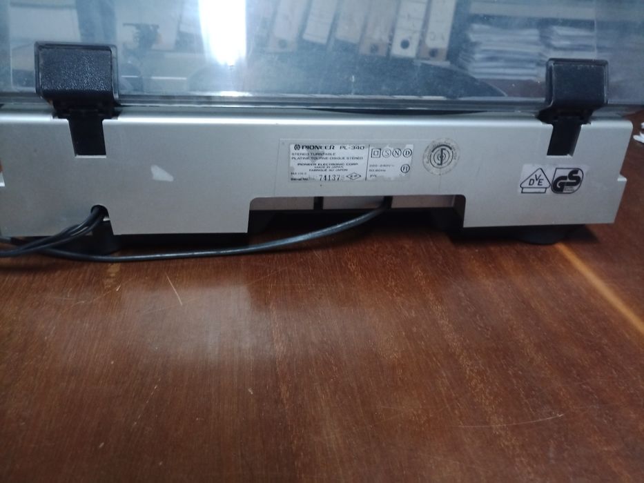 Gira discos Pioneer PL-340