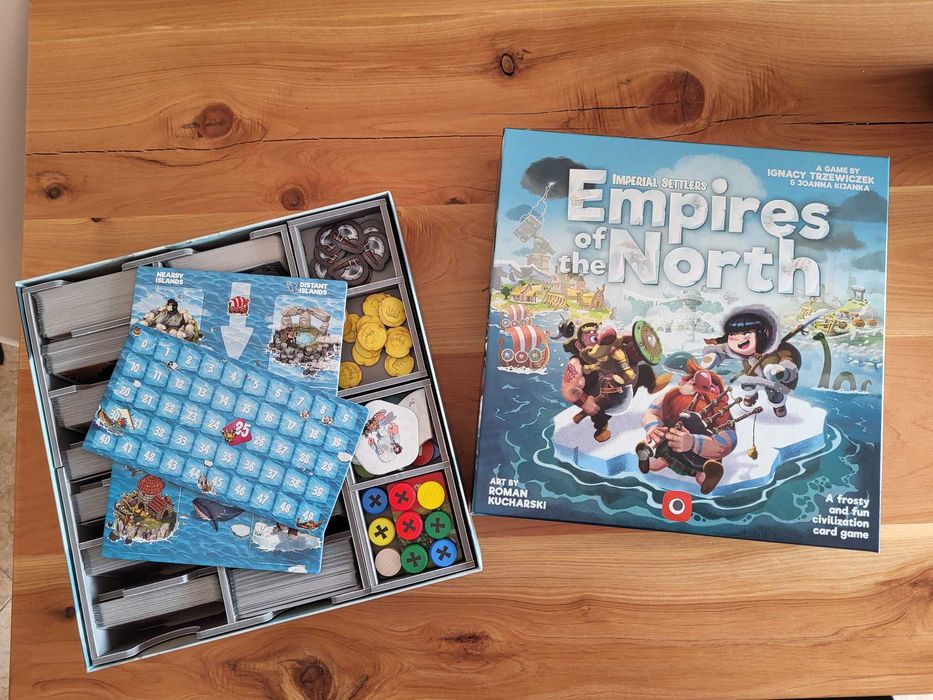 Jogo de tabuleiro Imperial Settlers - EOTN (board game) + 4 expansões