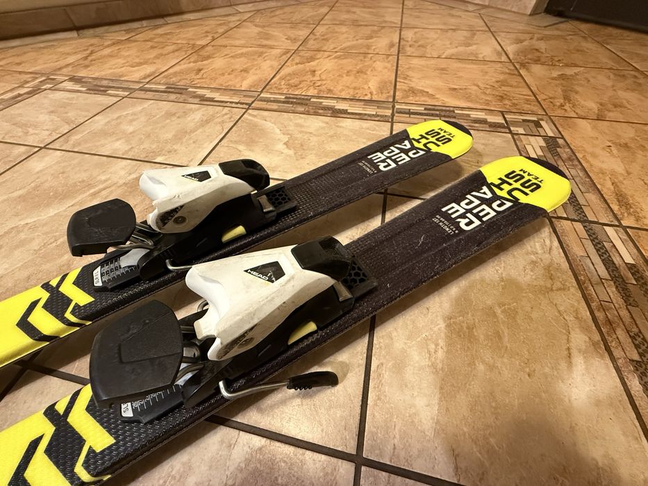 Narty HEAD Supershape Team – 137 cm – wiązania HEAD
