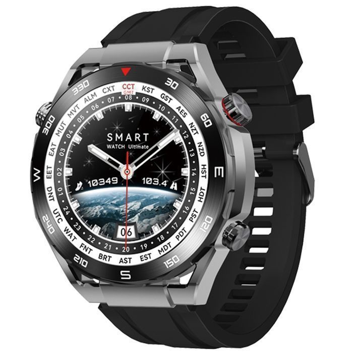 Smartwatch Veltori VT100-1 + Czarny Pasek Silikonowy