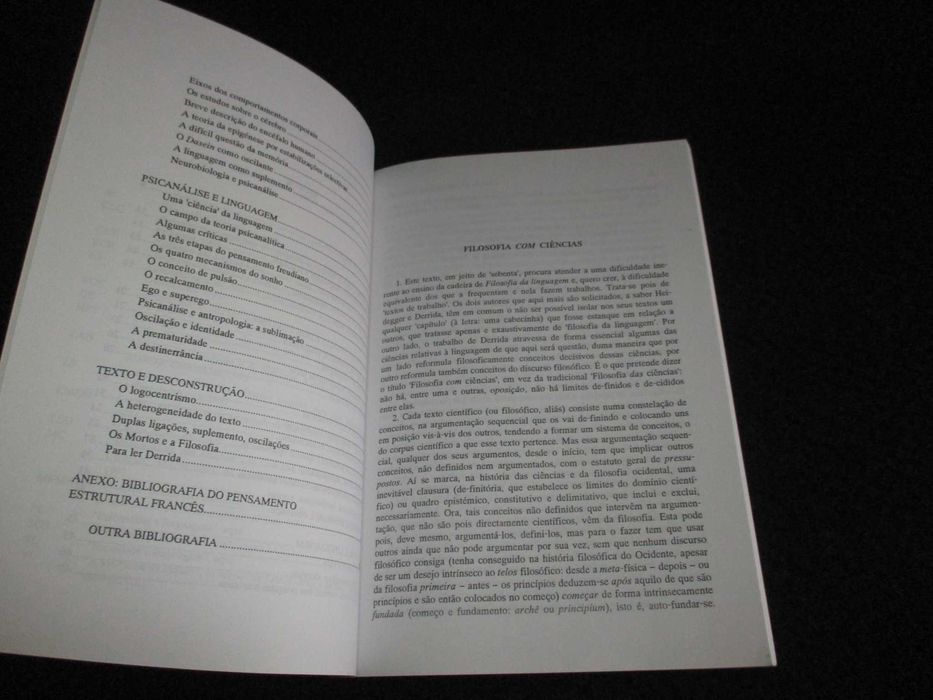 Livro Filosofia e Ciências da Linguagem Fernando Belo