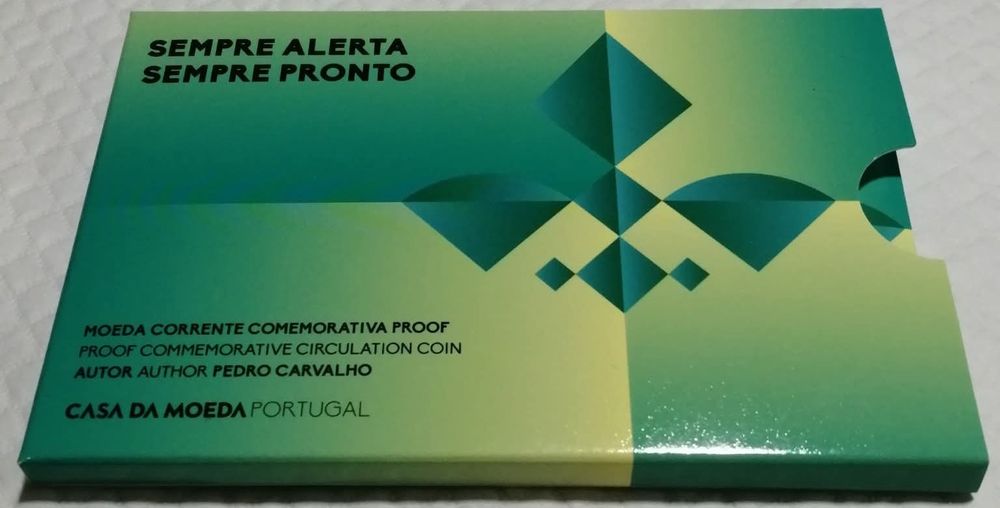 Moeda proof sempre alerta sempre pronto - escuteiros