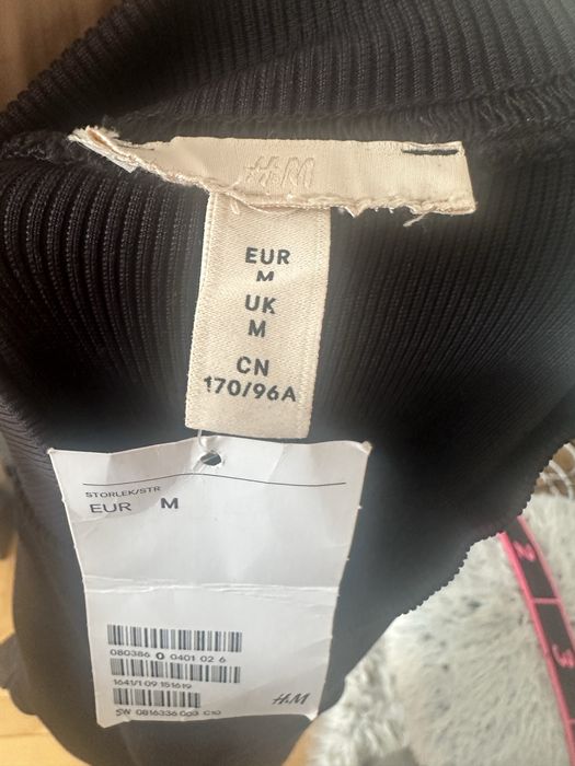 Sukienka H&M czarna M