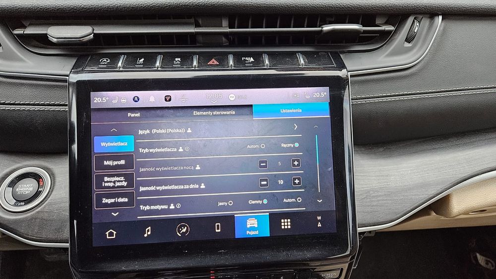 BCM Jeep Grand Cherokee WL, Wagoneer Osiowanie Kodowanie lampy EU