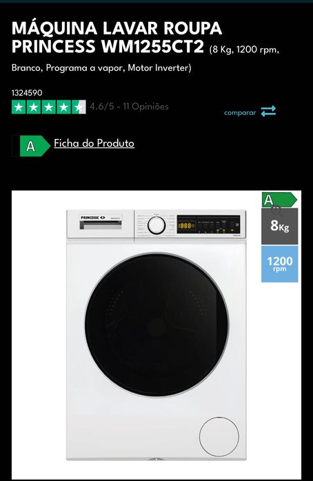 Máquina Lavar Roupa Nova