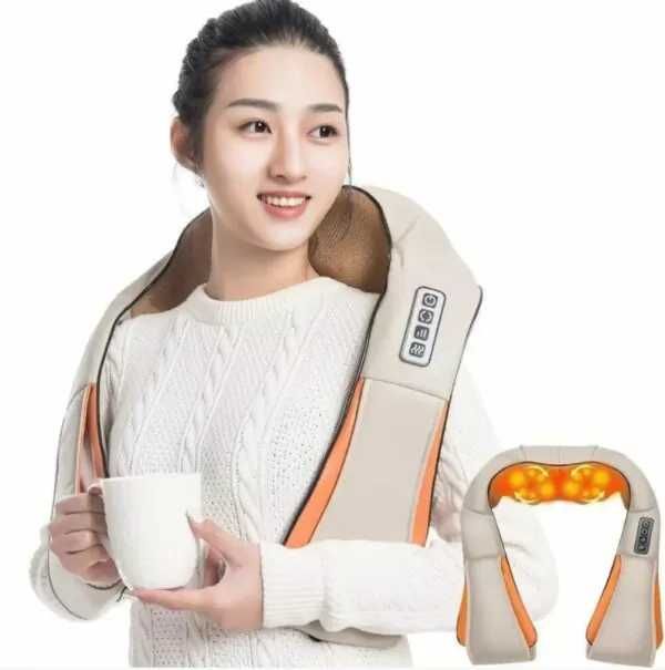 Роликовий масажер для спини та шиї