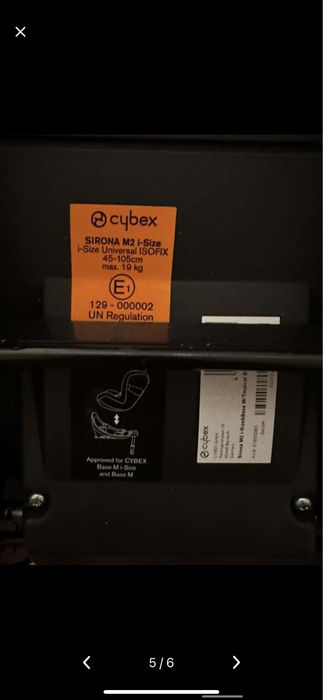 Cybex Sirona M2 I size Base M 6 400