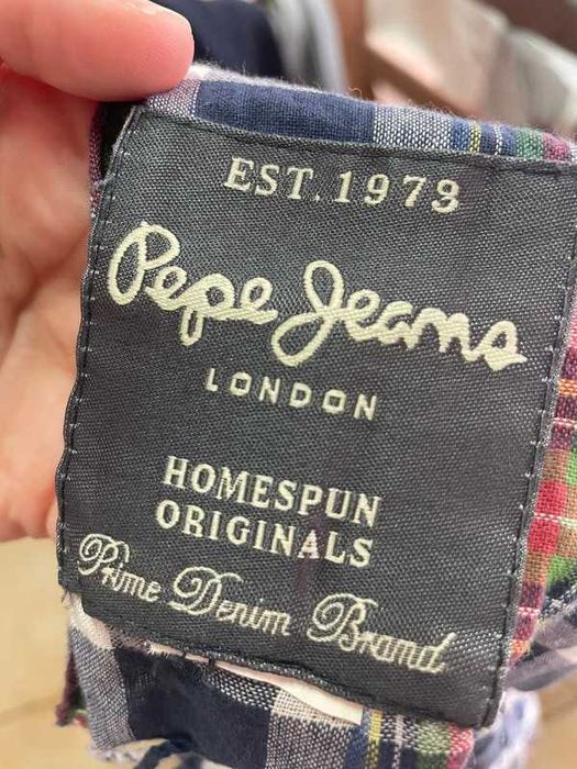Lenço Pepe Jeans padrão Xadrez