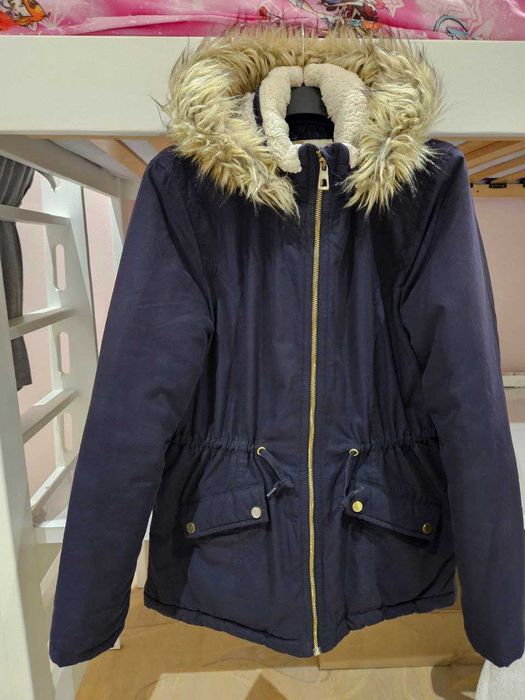 Тепла куртка-парка H&M L.O.G.G., 13-14 років, для дівчинки